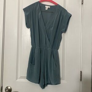 Silk Romper Babaton Aritzia